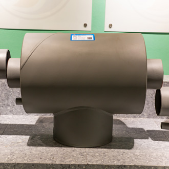 钢套钢预制直埋蒸汽保温固定支架